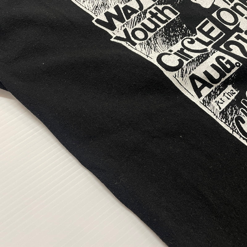 【中古品】【メンズ】 UNKNOWN BLACK FLAG SONIC YOUTH GOD FLIER DESIGN 3/4 TEE ブラック フラッグ ソニック ユース ゴッドフライヤー デザイン 3/4スリーブ Tシャツ トップス 145-250912-yo-15-tei サイズ：表記無し カラー：ブラック 万代Net店
