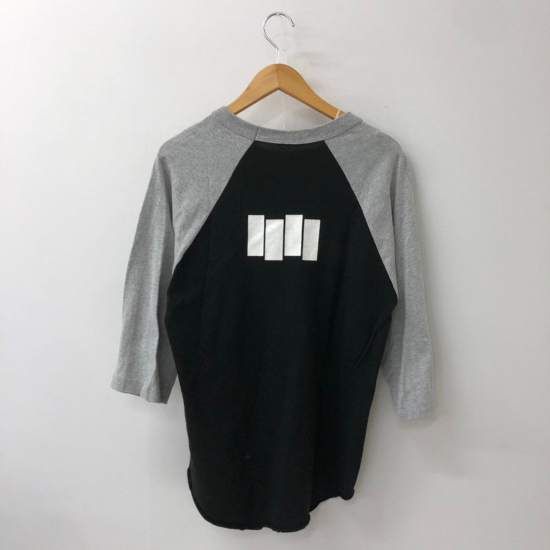 【中古品】【メンズ】 UNKNOWN BLACK FLAG SONIC YOUTH GOD FLIER DESIGN 3/4 TEE ブラック フラッグ ソニック ユース ゴッドフライヤー デザイン 3/4スリーブ Tシャツ トップス 145-250912-yo-15-tei サイズ：表記無し カラー：ブラック 万代Net店