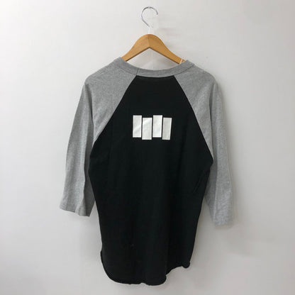 【中古品】【メンズ】 UNKNOWN BLACK FLAG SONIC YOUTH GOD FLIER DESIGN 3/4 TEE ブラック フラッグ ソニック ユース ゴッドフライヤー デザイン 3/4スリーブ Tシャツ トップス 145-250912-yo-15-tei サイズ：表記無し カラー：ブラック 万代Net店