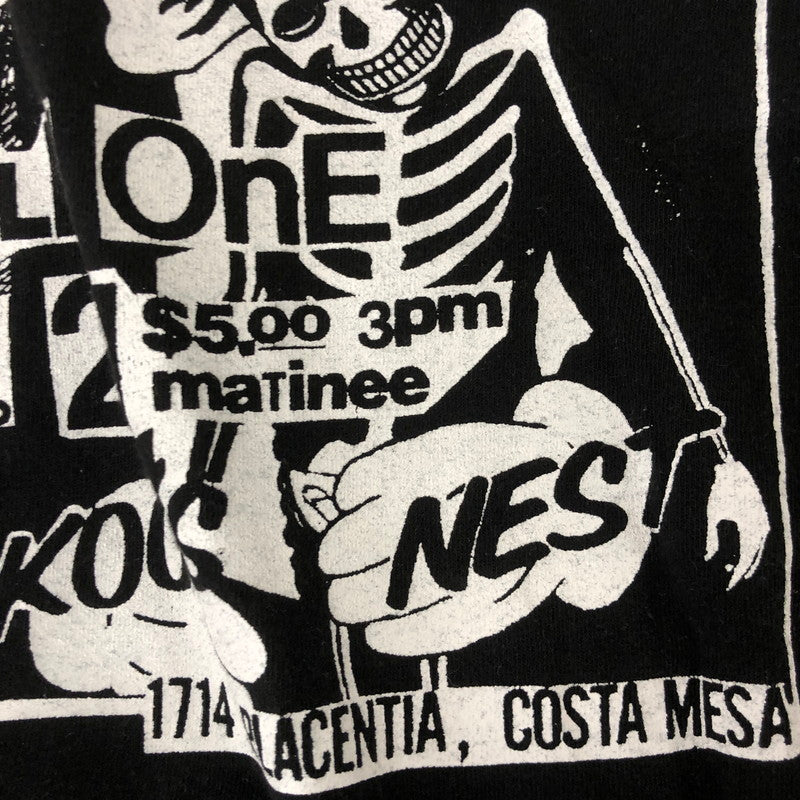 【中古品】【メンズ】 UNKNOWN BLACK FLAG SONIC YOUTH GOD FLIER DESIGN 3/4 TEE ブラック フラッグ ソニック ユース ゴッドフライヤー デザイン 3/4スリーブ Tシャツ トップス 145-250912-yo-15-tei サイズ：表記無し カラー：ブラック 万代Net店