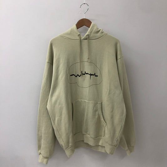 【中古品】【メンズ】 WTAPS ダブルタップス 21AW VIBES SCREEN HOODED バイブズ スクリーン フーデッド 長袖 トップス プルオーバー パーカー 142-250912-yo-07-tei サイズ：X04 カラー：ベージュ 万代Net店