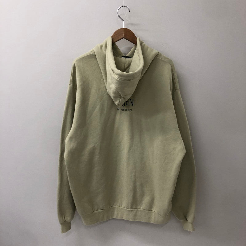 【中古品】【メンズ】 WTAPS ダブルタップス 21AW VIBES SCREEN HOODED バイブズ スクリーン フーデッド 長袖 トップス プルオーバー パーカー 142-250912-yo-07-tei サイズ：X04 カラー：ベージュ 万代Net店