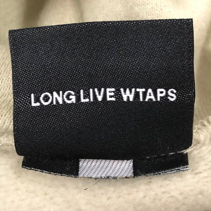 【中古品】【メンズ】 WTAPS ダブルタップス 21AW VIBES SCREEN HOODED バイブズ スクリーン フーデッド 長袖 トップス プルオーバー パーカー 142-250912-yo-07-tei サイズ：X04 カラー：ベージュ 万代Net店