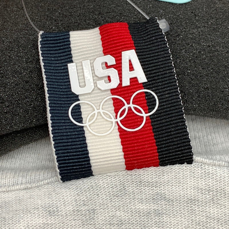 【中古品】【メンズ】 KITH USA OLYMPIC 5 RINGS OVERSIZED LONG SLEEVE SHIRT キス USAオリンピック オーバーサイズ 長袖Tシャツ カットソー ブランド 古着 142-260509-gm-28-fuz サイズ：XL カラー：グレー 万代Net店