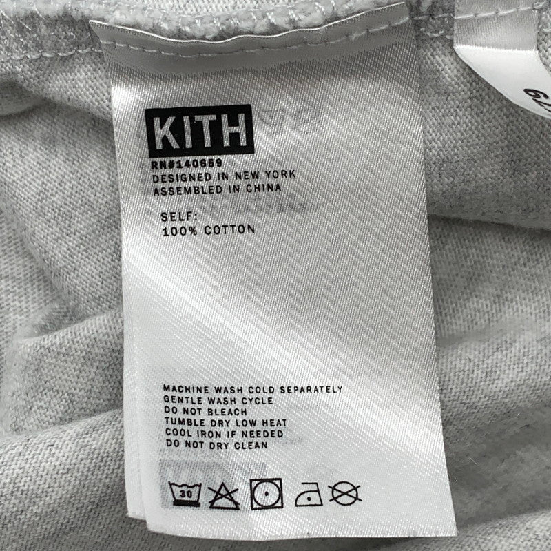 【中古品】【メンズ】 KITH USA OLYMPIC 5 RINGS OVERSIZED LONG SLEEVE SHIRT キス USAオリンピック オーバーサイズ 長袖Tシャツ カットソー ブランド 古着 142-260509-gm-28-fuz サイズ：XL カラー：グレー 万代Net店