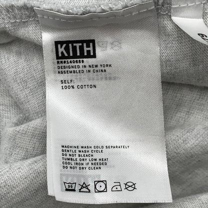【中古品】【メンズ】 KITH USA OLYMPIC 5 RINGS OVERSIZED LONG SLEEVE SHIRT キス USAオリンピック オーバーサイズ 長袖Tシャツ カットソー ブランド 古着 142-260509-gm-28-fuz サイズ：XL カラー：グレー 万代Net店