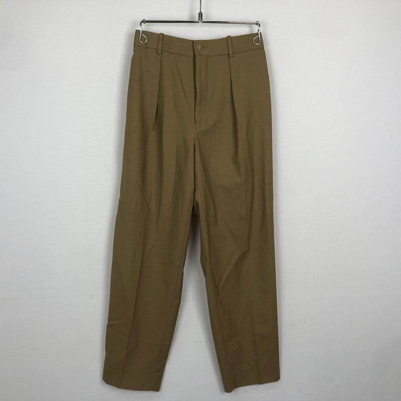 【中古品】【メンズ】 MARKAWEAR マーカーウェア FRONT PLEATS PEG TOP A19A-11PT01C フロント プリーツ ペグトップ ボトムス パンツ 151-251120-yy-18-tei サイズ：1 カラー：ベージュ 万代Net店