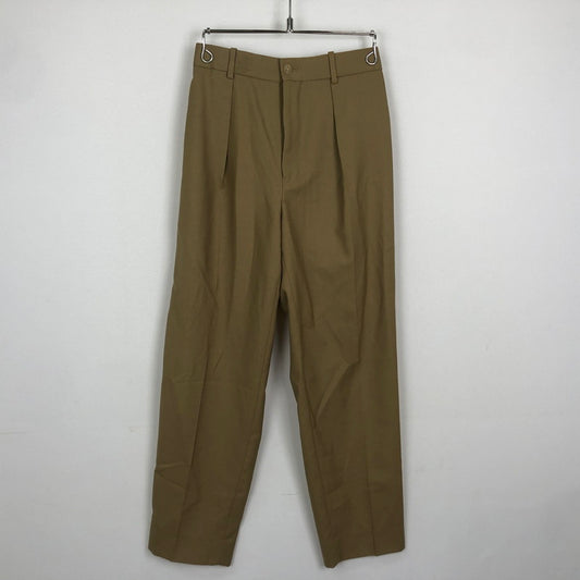 【中古品】【メンズ】 MARKAWEAR マーカーウェア FRONT PLEATS PEG TOP A19A-11PT01C フロント プリーツ ペグトップ ボトムス パンツ 151-251120-yy-18-tei サイズ：1 カラー：ベージュ 万代Net店