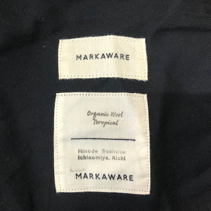 【中古品】【メンズ】 MARKAWEAR マーカーウェア FRONT PLEATS PEG TOP A19A-11PT01C フロント プリーツ ペグトップ ボトムス パンツ 151-251120-yy-18-tei サイズ：1 カラー：ベージュ 万代Net店