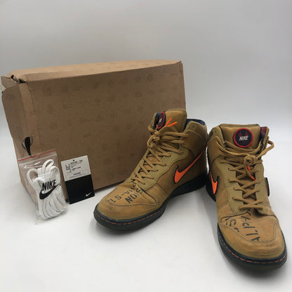 【中古品】【メンズ】 NIKE ナイキ DUNK HI PREMIUM QS 503766-780 ダンク ハイ プレミアム QS オールスター ギャラクシー スニーカー 靴 160-251217-ks-02-tei カラー：FLT GOLD/TOTAL OR ENGEOR/ORANGE 万代Net店