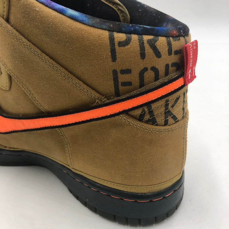 【中古品】【メンズ】 NIKE ナイキ DUNK HI PREMIUM QS 503766-780 ダンク ハイ プレミアム QS オールスター ギャラクシー スニーカー 靴 160-251217-ks-02-tei カラー：FLT GOLD/TOTAL OR ENGEOR/ORANGE 万代Net店