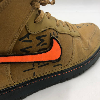 【中古品】【メンズ】 NIKE ナイキ DUNK HI PREMIUM QS 503766-780 ダンク ハイ プレミアム QS オールスター ギャラクシー スニーカー 靴 160-251217-ks-02-tei カラー：FLT GOLD/TOTAL OR ENGEOR/ORANGE 万代Net店