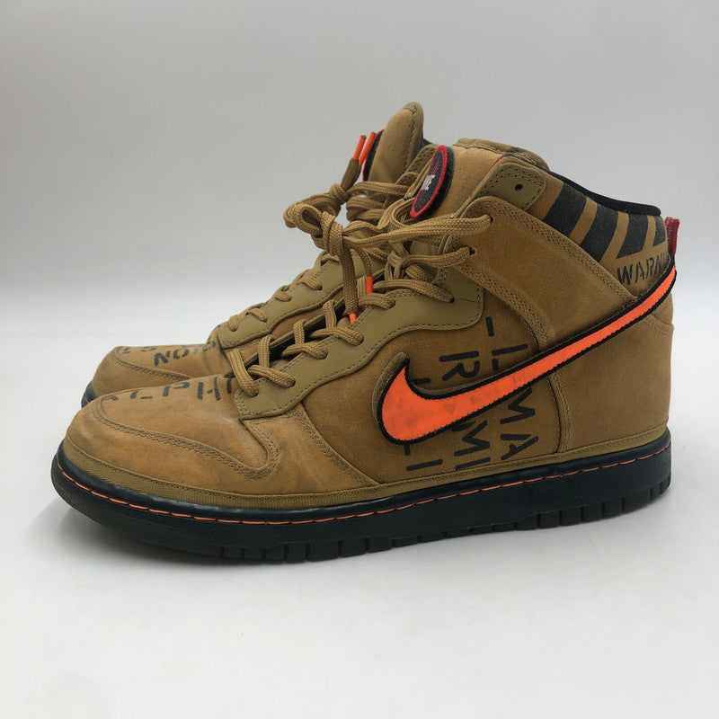 【中古品】【メンズ】 NIKE ナイキ DUNK HI PREMIUM QS 503766-780 ダンク ハイ プレミアム QS オールスター ギャラクシー スニーカー 靴 160-251217-ks-02-tei カラー：FLT GOLD/TOTAL OR ENGEOR/ORANGE 万代Net店
