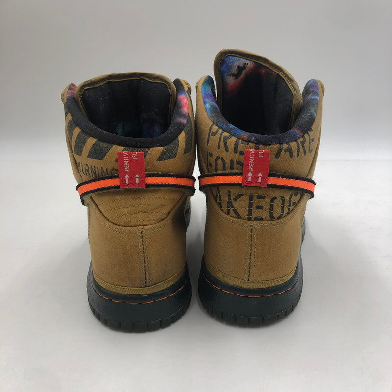 【中古品】【メンズ】 NIKE ナイキ DUNK HI PREMIUM QS 503766-780 ダンク ハイ プレミアム QS オールスター ギャラクシー スニーカー 靴 160-251217-ks-02-tei カラー：FLT GOLD/TOTAL OR ENGEOR/ORANGE 万代Net店