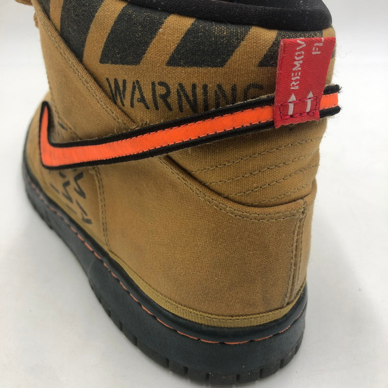 【中古品】【メンズ】 NIKE ナイキ DUNK HI PREMIUM QS 503766-780 ダンク ハイ プレミアム QS オールスター ギャラクシー スニーカー 靴 160-251217-ks-02-tei カラー：FLT GOLD/TOTAL OR ENGEOR/ORANGE 万代Net店