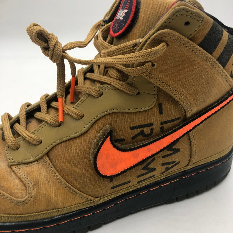 【中古品】【メンズ】 NIKE ナイキ DUNK HI PREMIUM QS 503766-780 ダンク ハイ プレミアム QS オールスター ギャラクシー スニーカー 靴 160-251217-ks-02-tei カラー：FLT GOLD/TOTAL OR ENGEOR/ORANGE 万代Net店