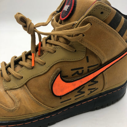 【中古品】【メンズ】 NIKE ナイキ DUNK HI PREMIUM QS 503766-780 ダンク ハイ プレミアム QS オールスター ギャラクシー スニーカー 靴 160-251217-ks-02-tei カラー：FLT GOLD/TOTAL OR ENGEOR/ORANGE 万代Net店