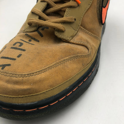 【中古品】【メンズ】 NIKE ナイキ DUNK HI PREMIUM QS 503766-780 ダンク ハイ プレミアム QS オールスター ギャラクシー スニーカー 靴 160-251217-ks-02-tei カラー：FLT GOLD/TOTAL OR ENGEOR/ORANGE 万代Net店