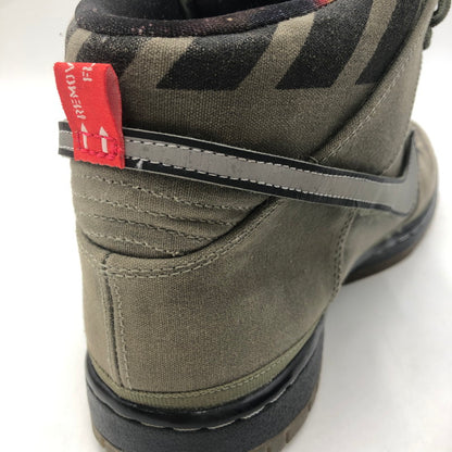 【中古品】【メンズ】 NIKE ナイキ DUNK HI PREMIUM QS 503766-300 ダンク ハイ プレミアム QS ギャラクシー スニーカー 靴 160-251217-ks-01-tei カラー：ROGUE GREEN/BLACK 万代Net店