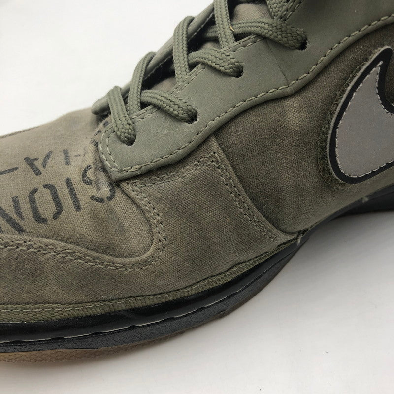 【中古品】【メンズ】 NIKE ナイキ DUNK HI PREMIUM QS 503766-300 ダンク ハイ プレミアム QS ギャラクシー スニーカー 靴 160-251217-ks-01-tei カラー：ROGUE GREEN/BLACK 万代Net店