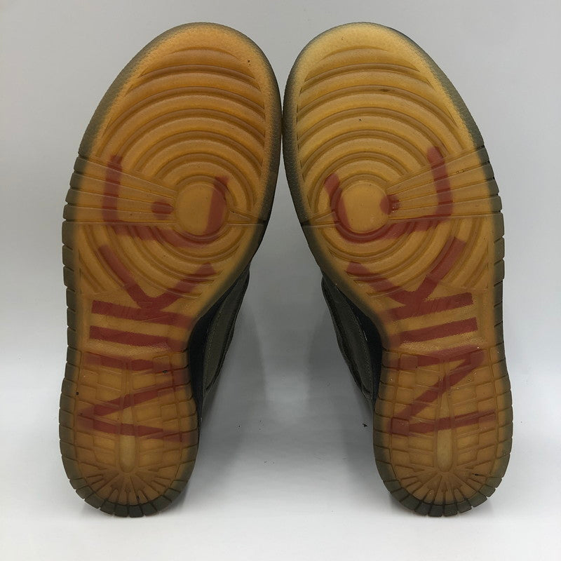 【中古品】【メンズ】 NIKE ナイキ DUNK HI PREMIUM QS 503766-300 ダンク ハイ プレミアム QS ギャラクシー スニーカー 靴 160-251217-ks-01-tei カラー：ROGUE GREEN/BLACK 万代Net店