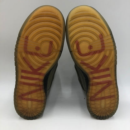 【中古品】【メンズ】 NIKE ナイキ DUNK HI PREMIUM QS 503766-300 ダンク ハイ プレミアム QS ギャラクシー スニーカー 靴 160-251217-ks-01-tei カラー：ROGUE GREEN/BLACK 万代Net店