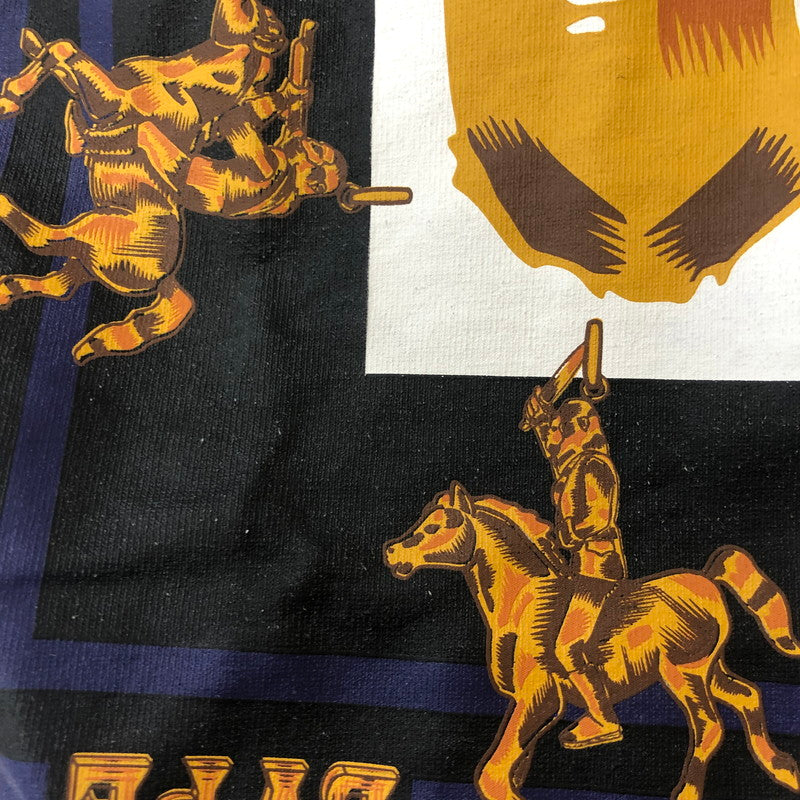 【中古品】【メンズ】 A BATHING APE アベイシングエイプ DOUBLE APE HEAD S/S TEE 001TEH301072X ダブル エイプ ヘッド ショートスリーブ Tシャツ トップス 長袖 142-250905-ts-05-tei サイズ：XL カラー：ホワイト 万代Net店