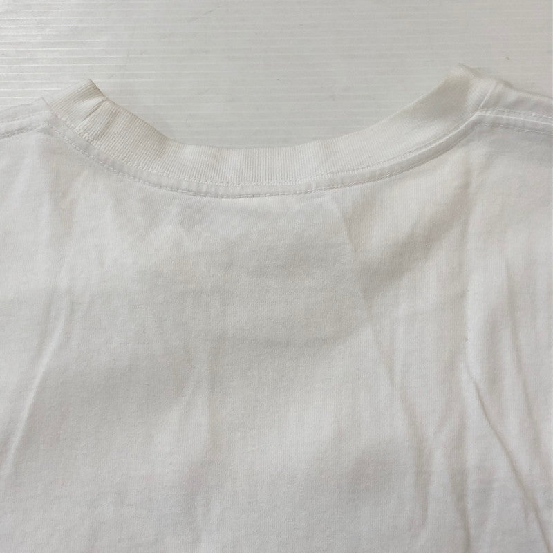 【中古品】【メンズ】 A BATHING APE アベイシングエイプ DOUBLE APE HEAD S/S TEE 001TEH301072X ダブル エイプ ヘッド ショートスリーブ Tシャツ トップス 長袖 142-250905-ts-05-tei サイズ：XL カラー：ホワイト 万代Net店