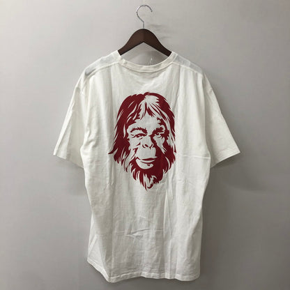 【中古品】【メンズ】 A BATHING APE アベイシングエイプ BUSY WORKS MULTI PRINT S/S TEE 001TEI301058M ビジーワークス マルチプリント ショートスリーブ Tシャツ トップス 半袖 142-250905-ts-04-tei サイズ：2XL カラー：ホワイト 万代Net店