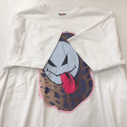 【中古品】【メンズ】 A BATHING APE アベイシングエイプ KAWS GHOST S/S TEE カウズ ゴースト ショートスリーブ Tシャツ トップス 半袖 おばけプリント 142-250905-ts-06-tei サイズ：2XL カラー：ホワイト 万代Net店