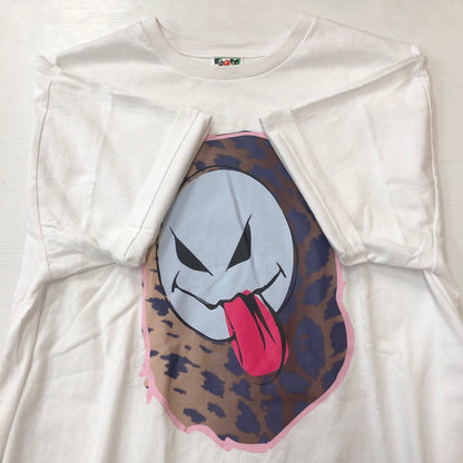 【中古品】【メンズ】 A BATHING APE アベイシングエイプ KAWS GHOST S/S TEE カウズ ゴースト ショートスリーブ Tシャツ トップス 半袖 おばけプリント 142-250905-ts-06-tei サイズ：2XL カラー：ホワイト 万代Net店