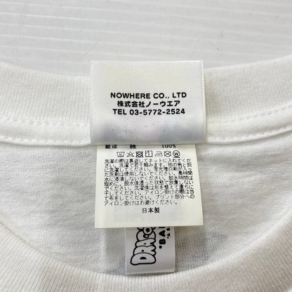 【中古品】【メンズ】 A BATHING APE アベイシングエイプ × DRAGON BALL Z ドラゴンボールゼット 別注 コラボ BABY-MILO TEE S/S ベイビーマイロ Tシャツ ショートスリーブ トップス 半袖 142-250830-ts-09-tei サイズ：L カラー：ホワイト 万代Net店