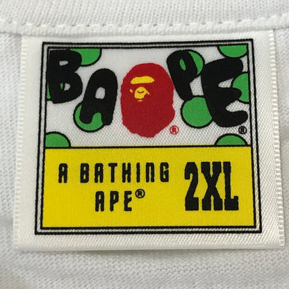 【中古品】【メンズ】 A BATHING APE アベイシングエイプ A to Z T-SHIRT 002TEH801001M A to Z Tシャツ 半袖 トップス 142-250831-KS-05-tei サイズ：2XL カラー：ホワイト 万代Net店