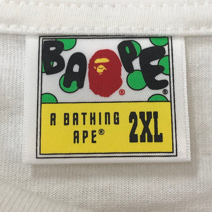 【中古品】【メンズ】 A BATHING APE アベイシングエイプ APEHEAD REIWA S/S TEE エイプヘッド 令和 ショートスリーブ Tシャツ トップス 半袖 142-250905-ts-03-tei サイズ：2XL カラー：ホワイト 万代Net店