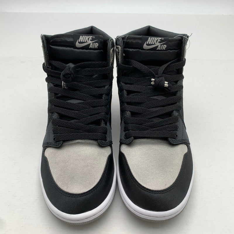 【中古美品】【メンズ】 NIKE ナイキ FD4810-010 WMNS AIR JORDAN 1 RETRO HIGH OG "SATIN SHADOW" エアジョーダン スニーカー 靴 160-260922-gm-21-fuzh サイズ：WMNS26.5cm カラー：ブラック グレー 万代Net店