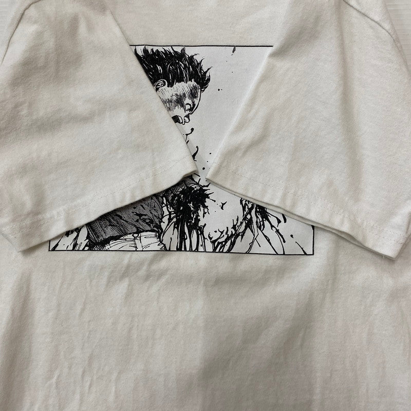 【中古品】【メンズ】 Supreme シュプリーム × AKIRA アキラ 別注 コラボ 17AW ARM TEE アーム Tシャツ 半袖 トップス USA製 149-251225-yy-09-tei サイズ：S カラー：ホワイト 万代Net店