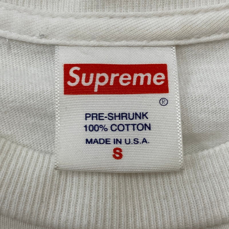 【中古品】【メンズ】 Supreme シュプリーム × AKIRA アキラ 別注 コラボ 17AW ARM TEE アーム Tシャツ 半袖 トップス USA製 149-251225-yy-09-tei サイズ：S カラー：ホワイト 万代Net店