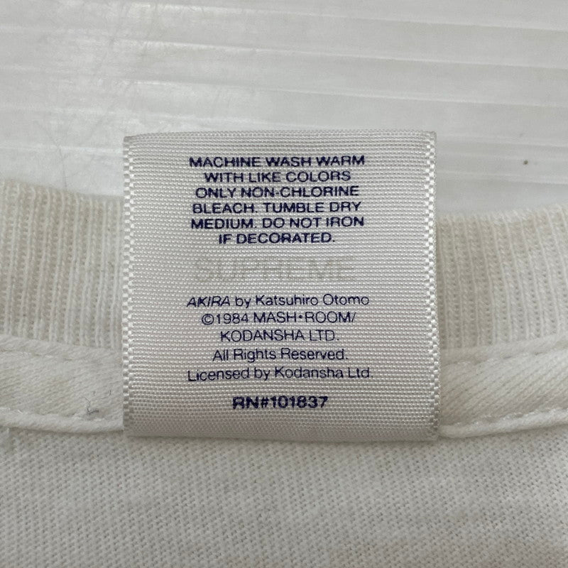 【中古品】【メンズ】 Supreme シュプリーム × AKIRA アキラ 別注 コラボ 17AW ARM TEE アーム Tシャツ 半袖 トップス USA製 149-251225-yy-09-tei サイズ：S カラー：ホワイト 万代Net店