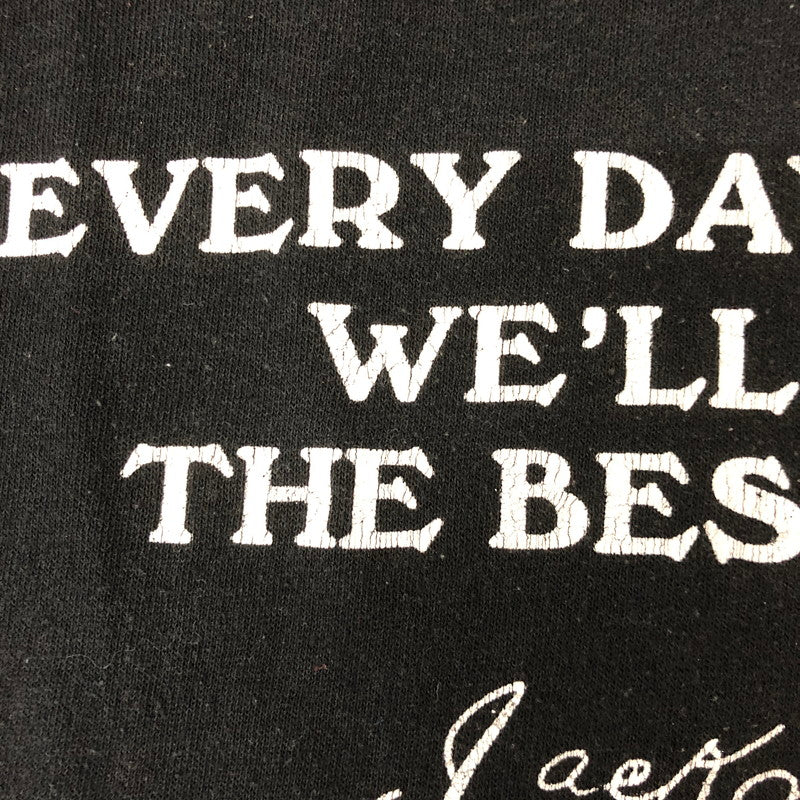 【現状渡し品】【メンズ】 JACK DANIELS ジャック ダニエル 80’s S/S PRINT TEE VINTAGE 80年代 ショートスリーブ プリント Tシャツ 半袖 トップス ヴィンテージ 145-250912-yo-11-tei サイズ：表記消え カラー：ブラック 万代Net店
