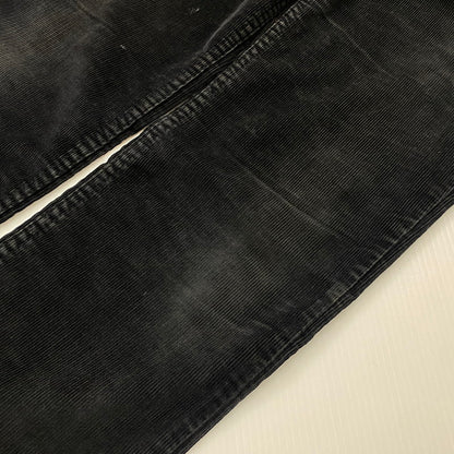 【中古品】【メンズ】 Levi's リーバイス SCOVILL ZIP CORDUROY PANTS スコービルジップ コーデュロイ パンツ ボトムス 156-250912-yo-29-tei サイズ：表記無し カラー：ブラック 万代Net店