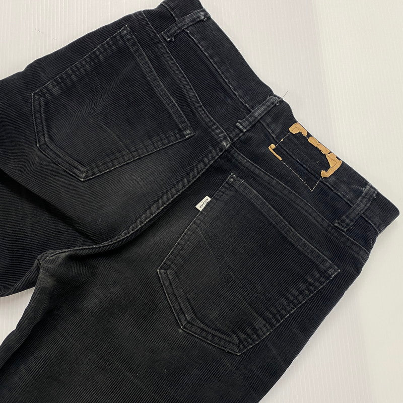 【中古品】【メンズ】 Levi's リーバイス SCOVILL ZIP CORDUROY PANTS スコービルジップ コーデュロイ パンツ ボトムス 156-250912-yo-29-tei サイズ：表記無し カラー：ブラック 万代Net店