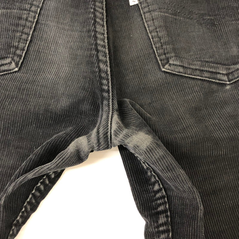 【中古品】【メンズ】 Levi's リーバイス SCOVILL ZIP CORDUROY PANTS スコービルジップ コーデュロイ パンツ ボトムス 156-250912-yo-29-tei サイズ：表記無し カラー：ブラック 万代Net店