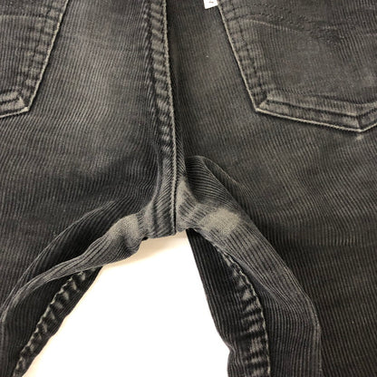 【中古品】【メンズ】 Levi's リーバイス SCOVILL ZIP CORDUROY PANTS スコービルジップ コーデュロイ パンツ ボトムス 156-250912-yo-29-tei サイズ：表記無し カラー：ブラック 万代Net店