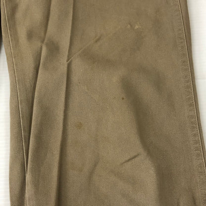 【中古品】【メンズ】 MILITARY VAT DYE ミリタリーヴァットダイ 70’s CHINO TROUSERS VINTAGE 70年代 チノ トラウザーズ パンツ ボトムス ヴィンテージ 156-250912-yo-30-tei サイズ：表記無し カラー：ベージュ 万代Net店