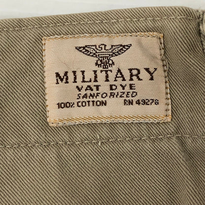 【中古品】【メンズ】 MILITARY VAT DYE ミリタリーヴァットダイ 70’s CHINO TROUSERS VINTAGE 70年代 チノ トラウザーズ パンツ ボトムス ヴィンテージ 156-250912-yo-30-tei サイズ：表記無し カラー：ベージュ 万代Net店