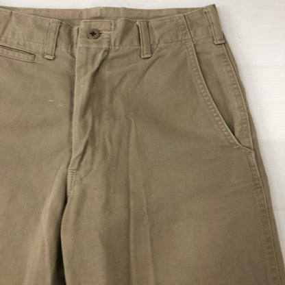 【中古品】【メンズ】 MILITARY VAT DYE ミリタリーヴァットダイ 70’s CHINO TROUSERS VINTAGE 70年代 チノ トラウザーズ パンツ ボトムス ヴィンテージ 156-250912-yo-30-tei サイズ：表記無し カラー：ベージュ 万代Net店