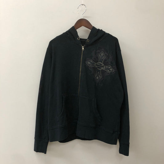 【中古品】【メンズ/レディース】 HARLEY DAVIDSON ハーレーダビッドソン ACTIVEWEAR HOODIE L GRAPHIC 96299-15VW アクティブウェア フーディー エル グラフィック トップス パーカー 145-250903-KS-03-tei サイズ：1W カラー：ブラック 万代Net店