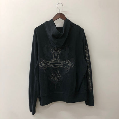 【中古品】【メンズ/レディース】 HARLEY DAVIDSON ハーレーダビッドソン ACTIVEWEAR HOODIE L GRAPHIC 96299-15VW アクティブウェア フーディー エル グラフィック トップス パーカー 145-250903-KS-03-tei サイズ：1W カラー：ブラック 万代Net店