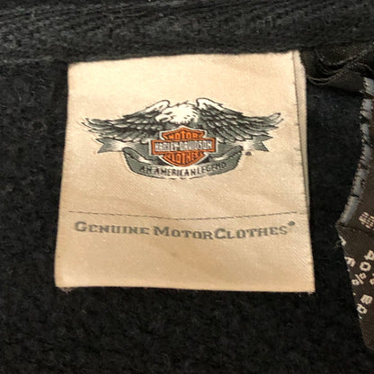 【中古品】【メンズ/レディース】 HARLEY DAVIDSON ハーレーダビッドソン ACTIVEWEAR HOODIE L GRAPHIC 96299-15VW アクティブウェア フーディー エル グラフィック トップス パーカー 145-250903-KS-03-tei サイズ：1W カラー：ブラック 万代Net店