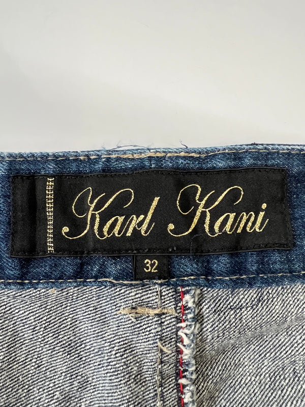 【中古品】【メンズ】 Karl Kani カールカナイ 90’S バギーデニム ボトムス ヴィンテージ 158-260924-AS-15-hon サイズ：32 カラー：インディゴ 万代Net店